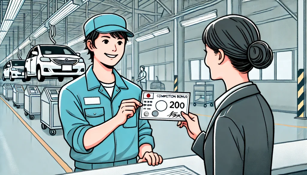 期間工の満了金についての徹底解説
